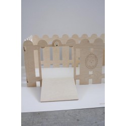 Recinto di pregio in Legno ad incastro con Apertura LATO 138 - Rampa semplicemente unici !!